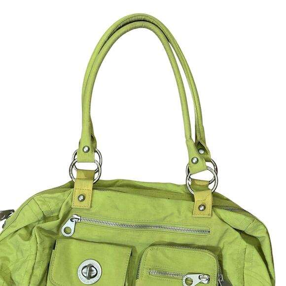 Baggallini green shoulder bag pockets 11 - Picture 3 of 11